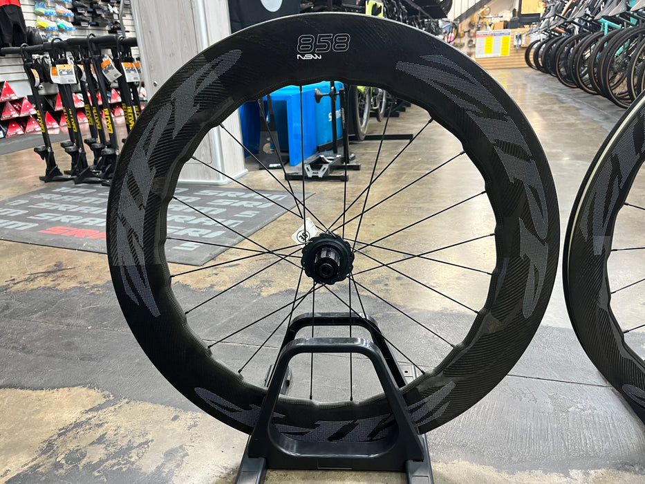 Zipp 454/858 NSW Disc Carbon Tubeless Wheelset HOOKED RIM