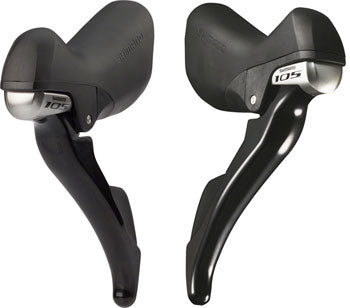 Shimano 105 ST-5800 11-Speed Double STI Lever Set Black