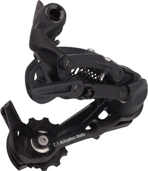 SRAM X5 9 Speed, Medium Cage, Black Rear Derailleur