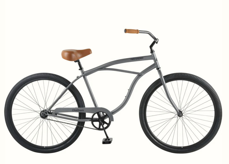 Retrospec Chatham Beach Cruiser 1-Speed 29" - Matte Graphite 2022