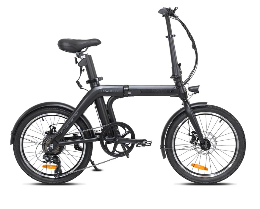 Haven Power Fold E-Bike 20" Shimano Tourney 7 Speed - 2024