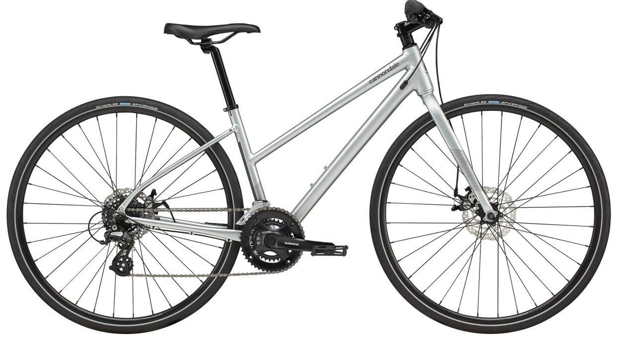 Cannondale Quick Women's 5 Remixte Shimano Tourney - Sage Gray 2022