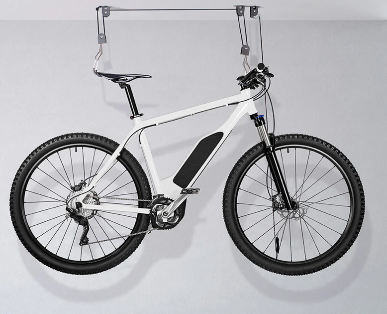 Delta Single Bike Ceiling Hoist with Straps