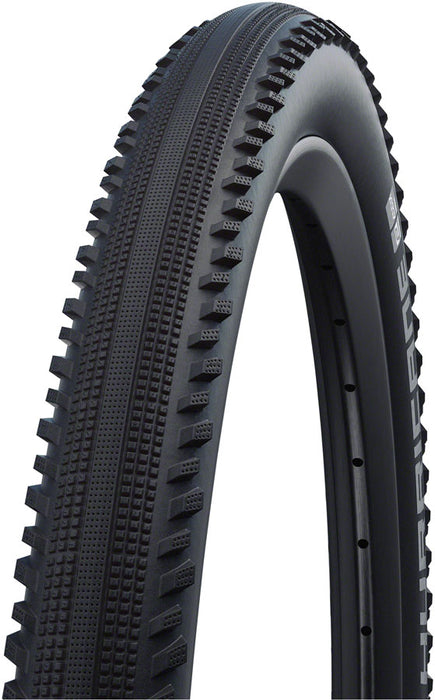 Schwalbe Hurricane Tire - 27.5 x 2.00 Clincher Wire Bead Black Performance Addix Tire