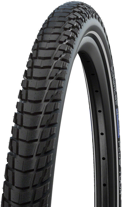 Schwalbe Marathon Plus Tour Tire - 26 x 2.0, Clincher, Wire, Black/Reflective, Performance Line, SmartGuard, TwinSkin