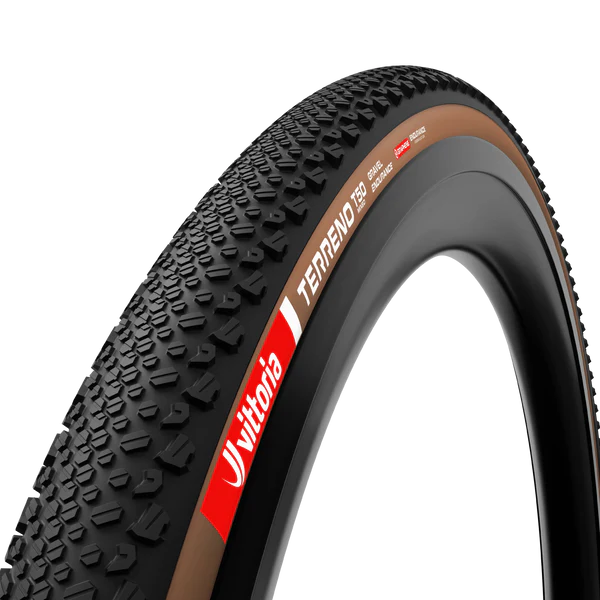 Vittoria Terreno T50 Mixed Tire - 700 x 40, Tubeless, Folding, Brown, Gravel Endurance, Graphene, G2.0