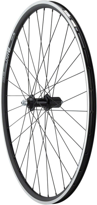 Quality Wheels 105/R460 Rear Wheel - 700, QR x 130mm, Rim Brake, HG 11, Black, Clincher