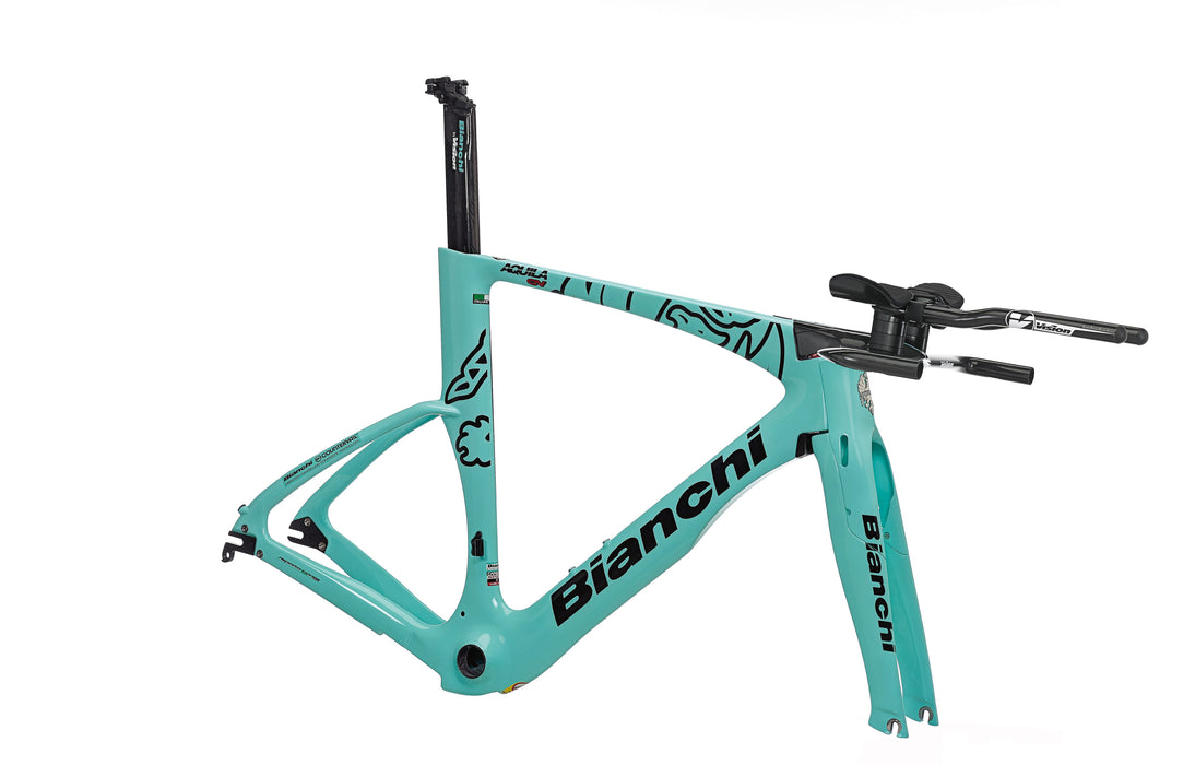 Bianchi Aquila CV Frameset - Celeste 2023