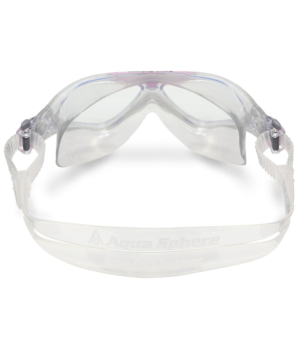 Aqua Sphere Vista Jr. Mask Goggles - Clear/Pink