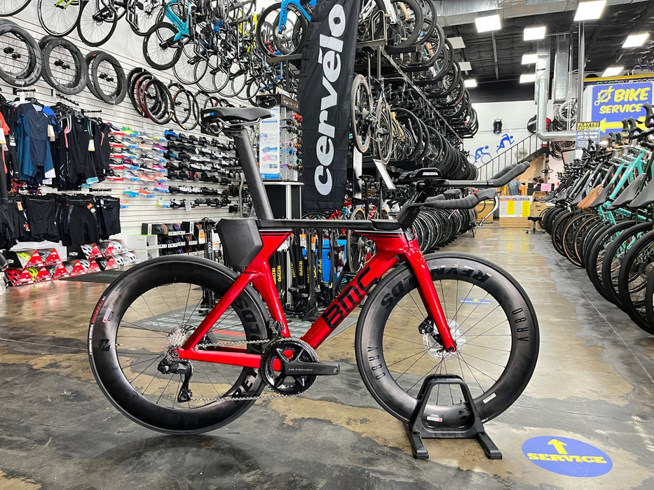 BMC Timemachine 01 Shimano Ultegra Di2 R8150 Reynolds AR80 - Red 2023