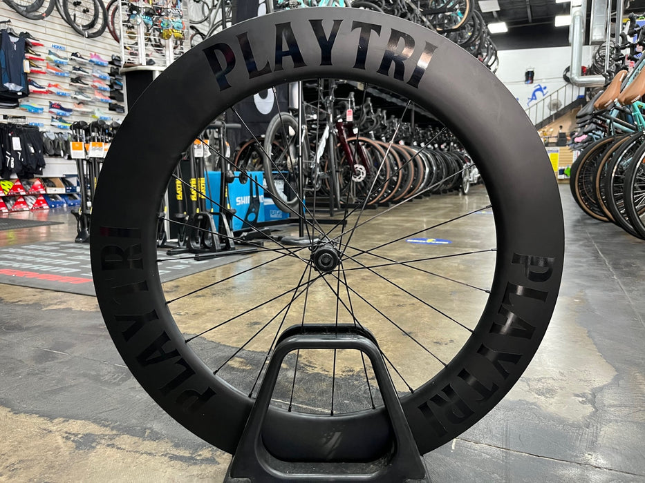 Playtri Carbon Disc Brake Wheels 80mm