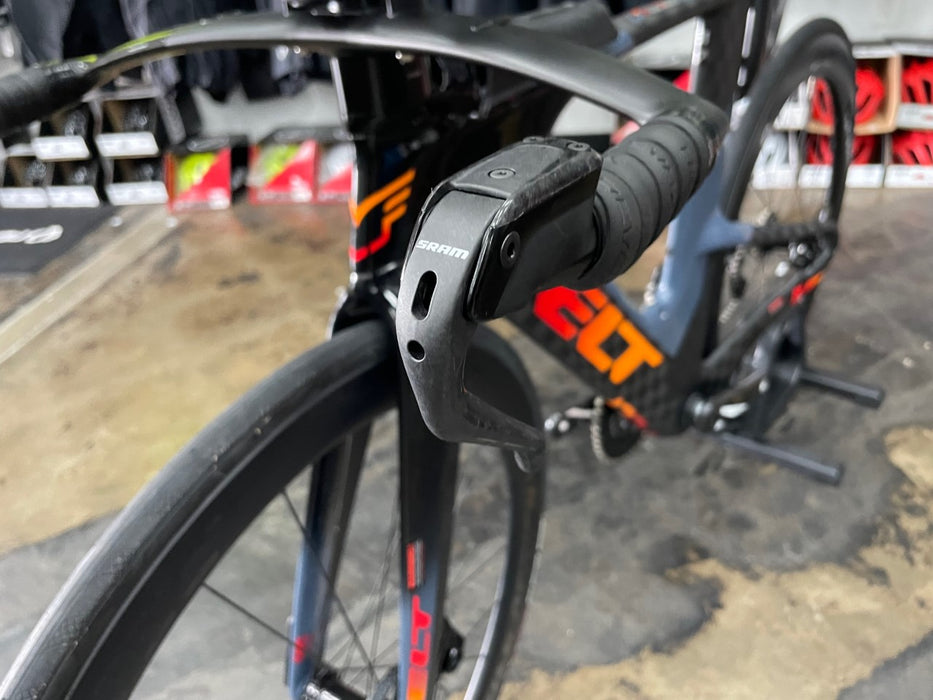 Felt IA 2 SRAM Red eTap 11sp/Profile Design GMR 50/65 - Gray/Carbon/Black 2018