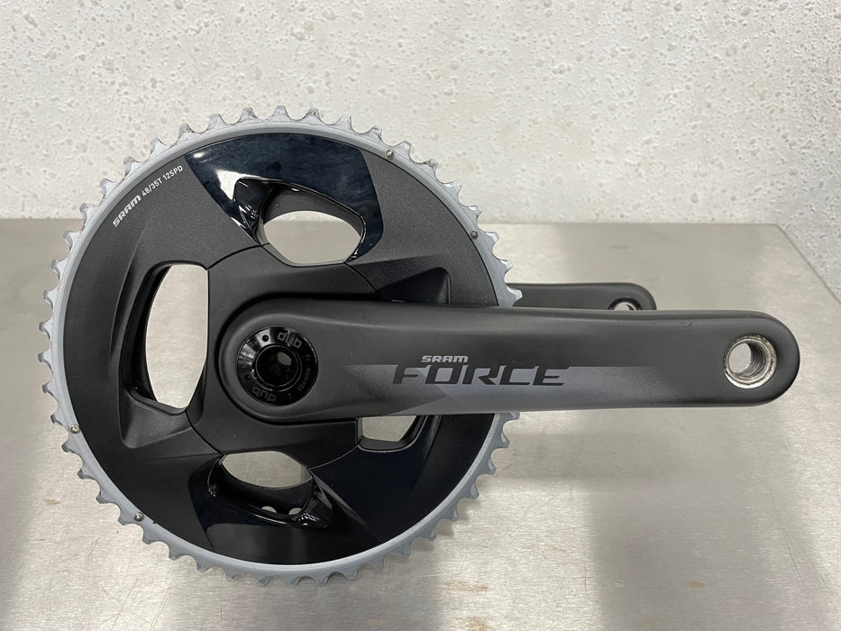 SRAM Force D1 DUB AXS 48/35T 175mm Crankset USED