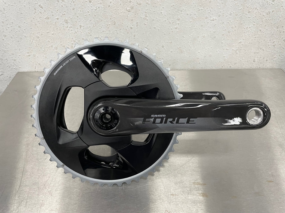 SRAM Force D1 DUB AXS 48/35T 175mm Gloss Crankset USED