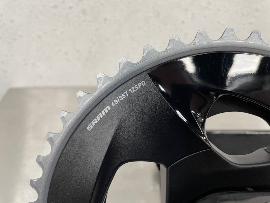 SRAM Force D1 DUB AXS 48/35T 175mm Gloss Crankset USED