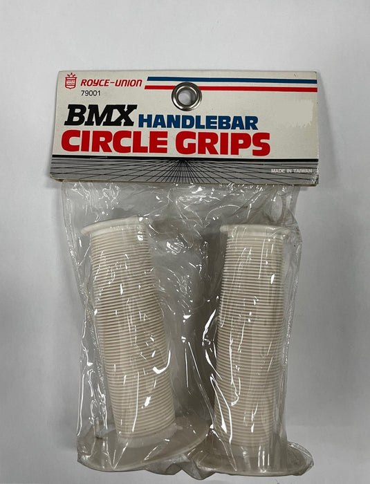 Royce Union BMX Circle Grips White