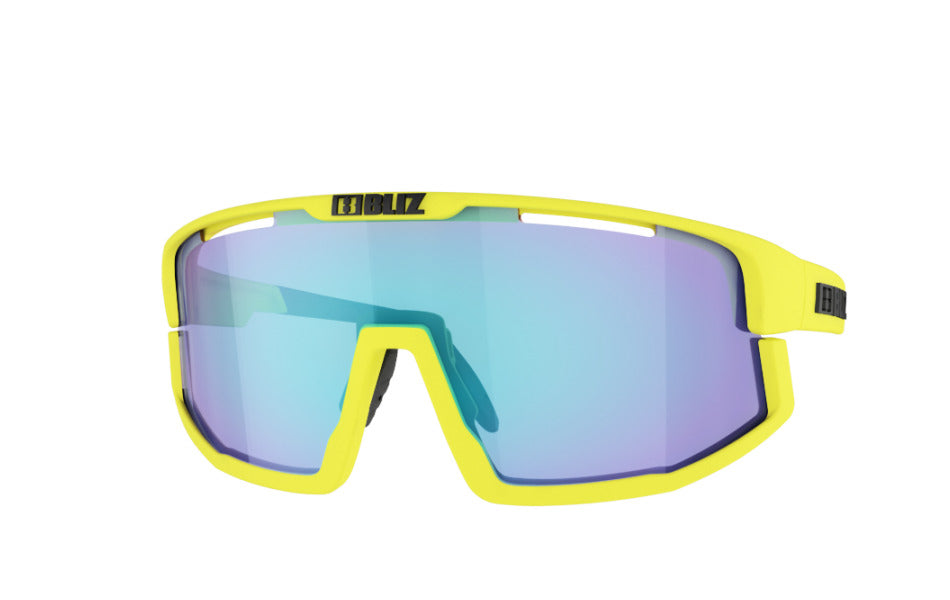 Bliz "Vision" - Matte Yellow Frame / Smoke with Blue Multi Lens