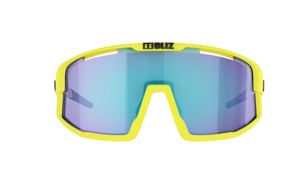 Bliz "Vision" - Matte Yellow Frame / Smoke with Blue Multi Lens