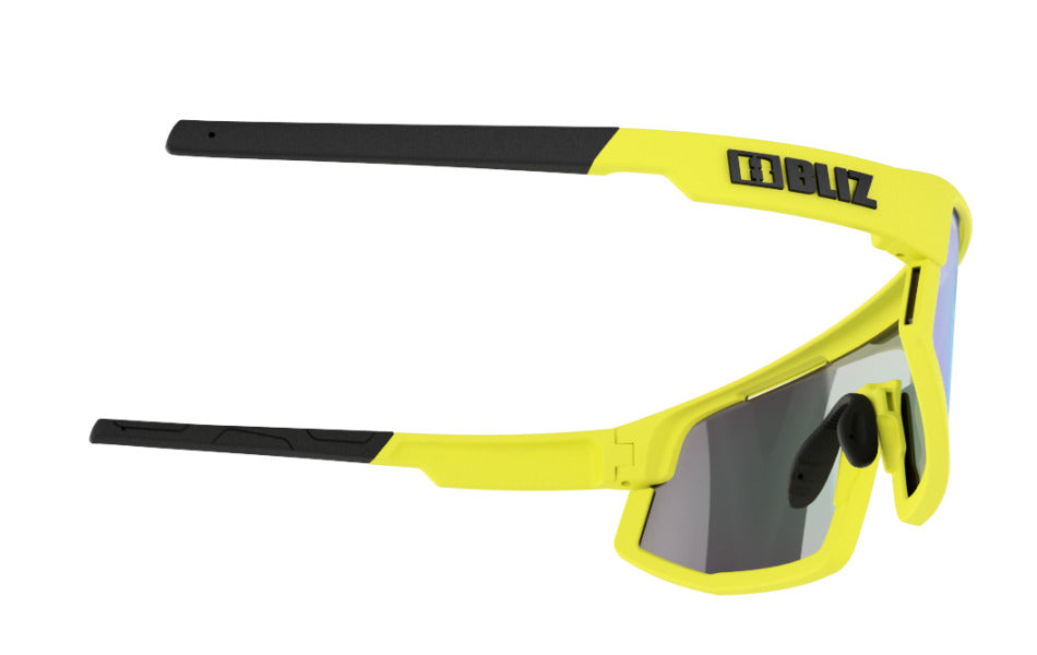 Bliz "Vision" - Matte Yellow Frame / Smoke with Blue Multi Lens