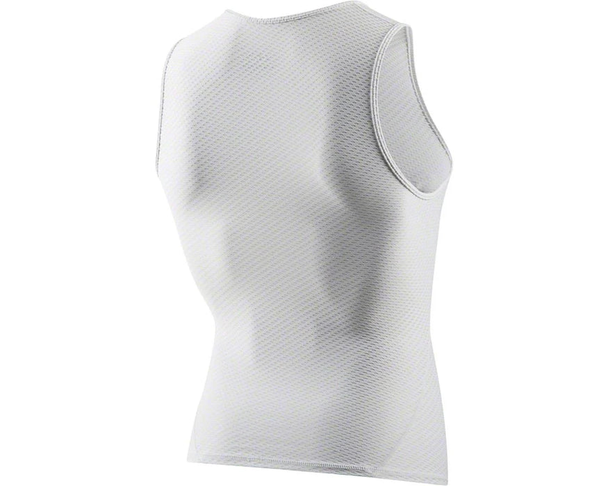 Men's Louis Garneau 1001 Singlet Base Layer Top-White