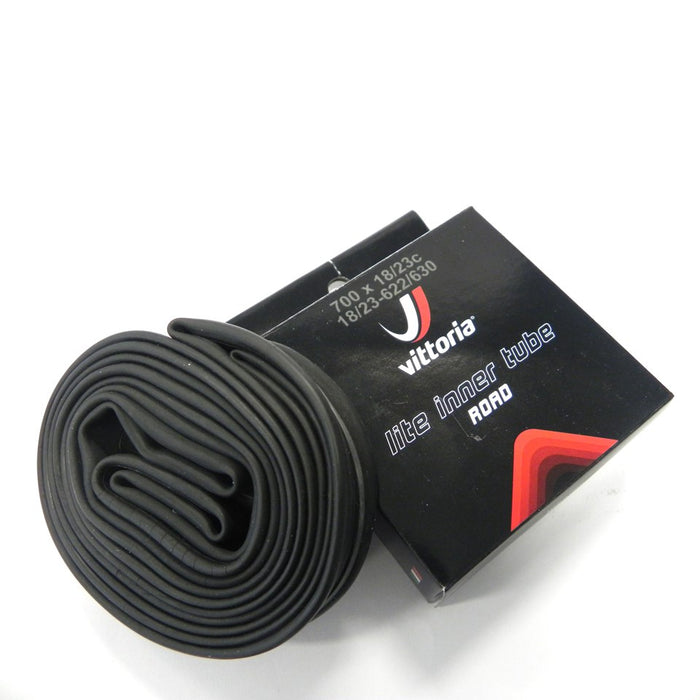 Vittoria Lite Road Bicycle Inner Tube 700x18-23c Presta Valve 48mm