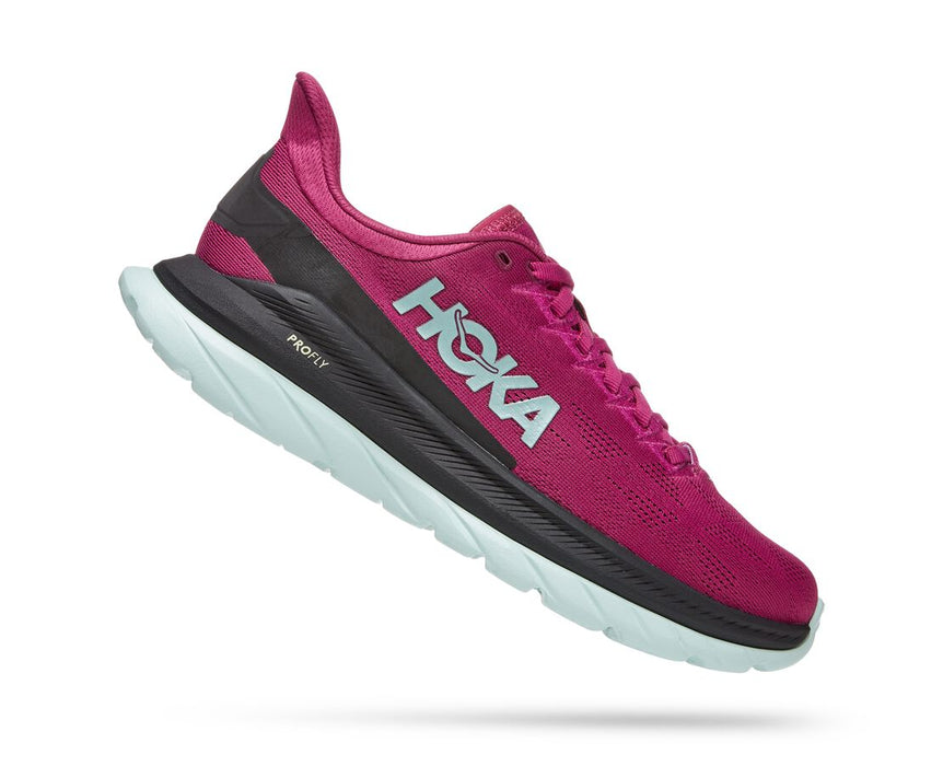 Hoka One One Women's Mach 4 - Festival Fuchsia / Black