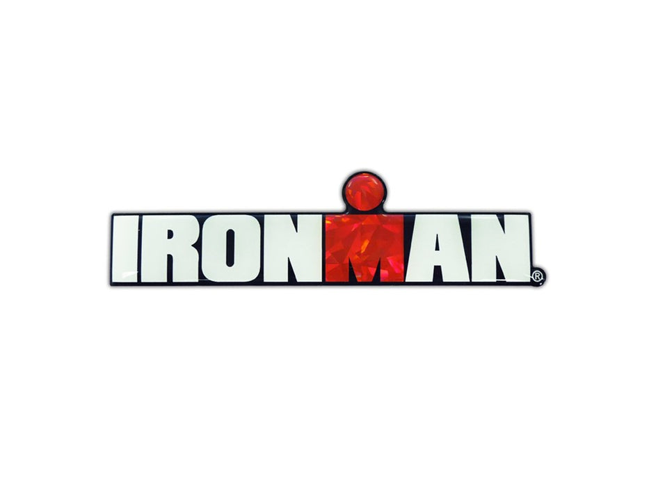 IRONMAN 3D Reflective Decal 5.5" x 1.5".