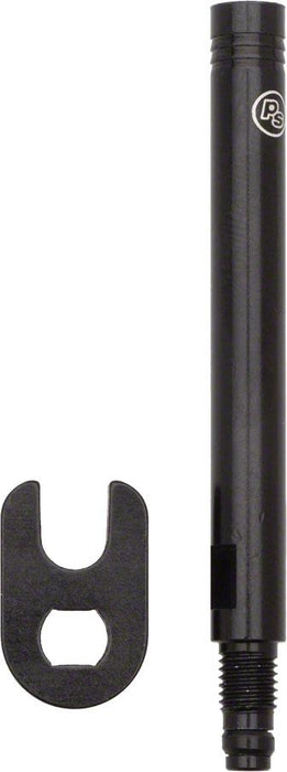 Problem Solvers Replaceable Core Presta Valve Extender , Black