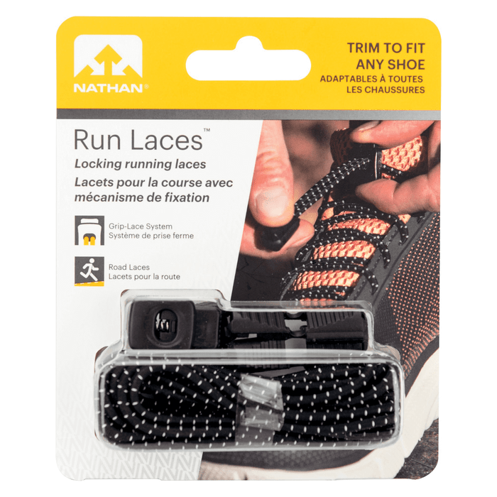 Run Laces™ Nathan Sports Black