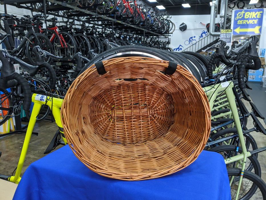 Willow Wicker Bike Front Basket