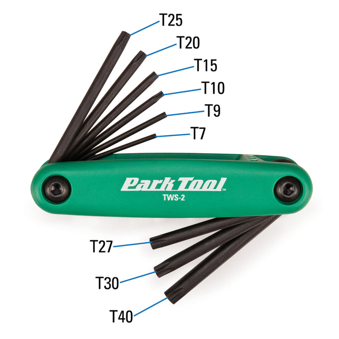 Park Tool Torx Wrench Set TWS-2