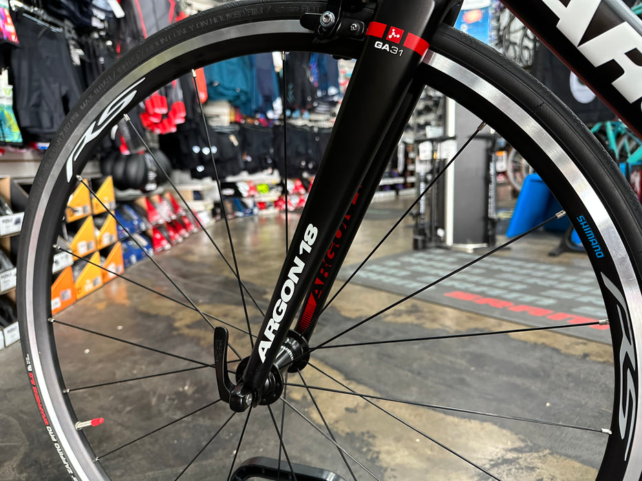 Argon 18 Gallium Pro Rim Shimano Ultegra 11 Speed - Black/Red 2014 DEMO