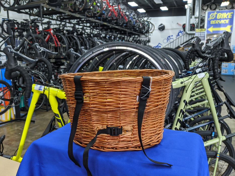 Willow Wicker Bike Front Basket