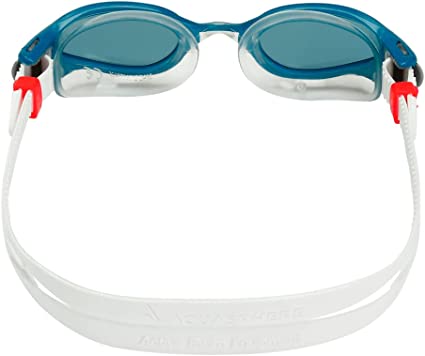 Aquasphere Kaiman Exo Swim Goggle-Petrol & Clear/Smoke Lens