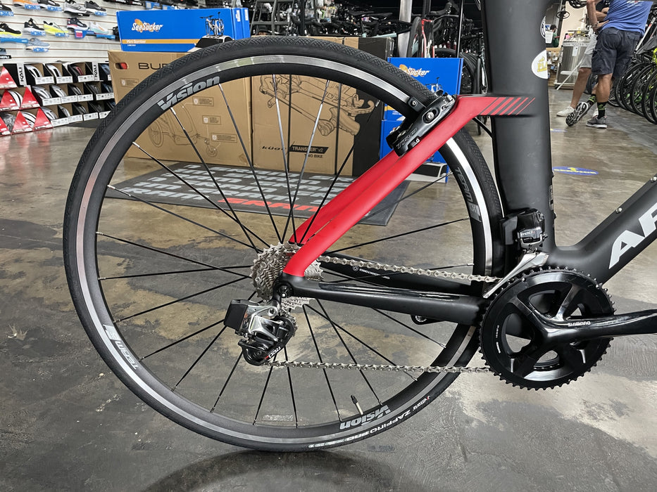 Argon 18 E-117 Tri SRAM Red eTap - Black/Red 2022