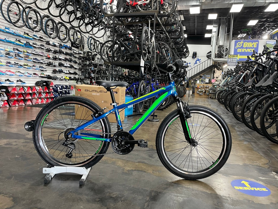 Reid Scout 24 Kids Mountain Bike - Blue/Green 2021