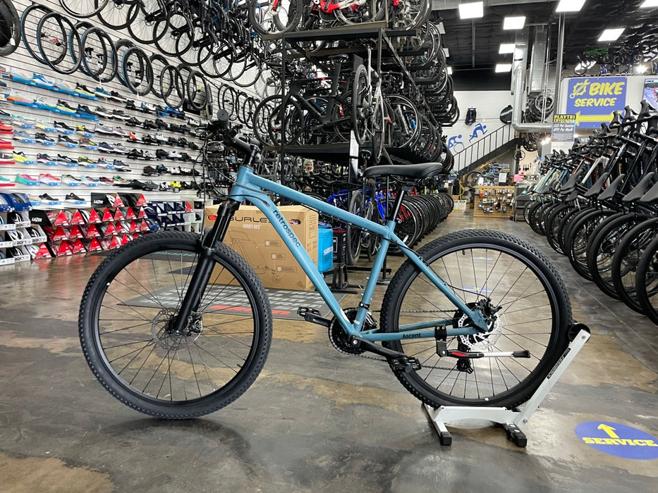 Retrospec Ascent Mountain Bike 27.5" Shimano Tourney - Matte Superior Blue 2022