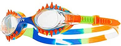 TYR Goggles Swimple TIE DYE Spikes Kids-Clear Lens