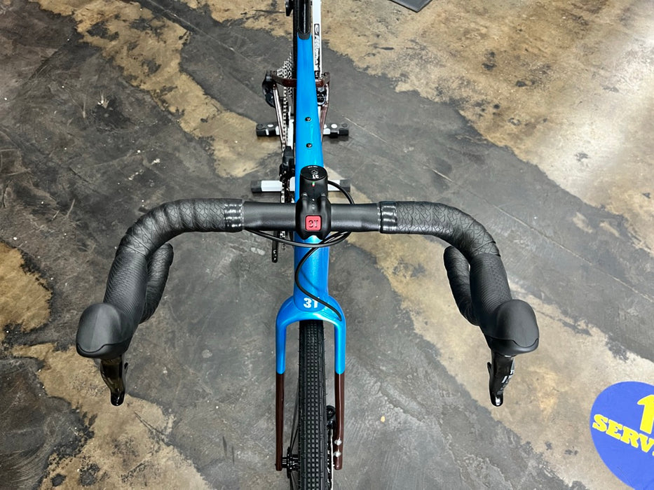 3T Exploro RaceMax SRAM Force AXS 2X - Blue/Brown 2022