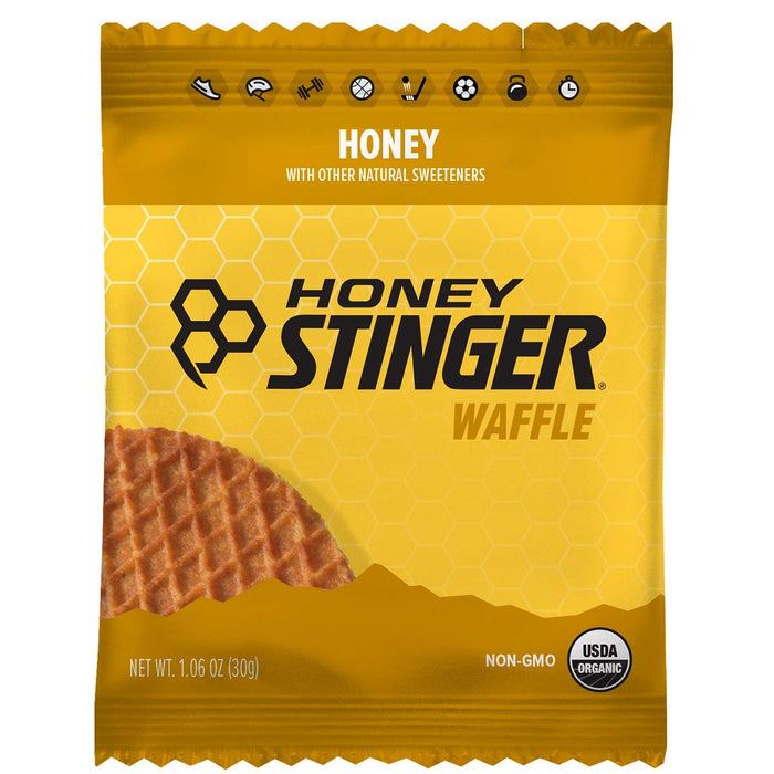 Honey Stinger Waffle, Single Serving -1 Waffle