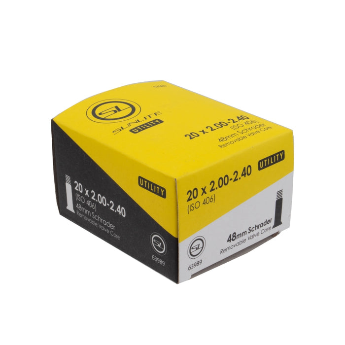 Sunlite Utili_T Standard Schrader Valve Inner Tube 20x2.00-2.40 48mm