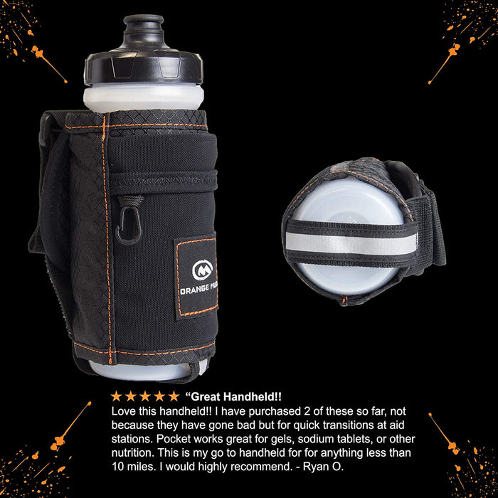 Orange Mud Handheld Hydration Pack Bottle