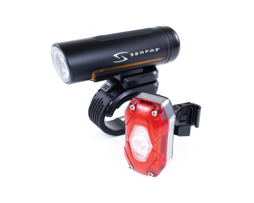 Serfas TSC-6 True 1000R/Spectra 300 Combo Front & Rear Lights