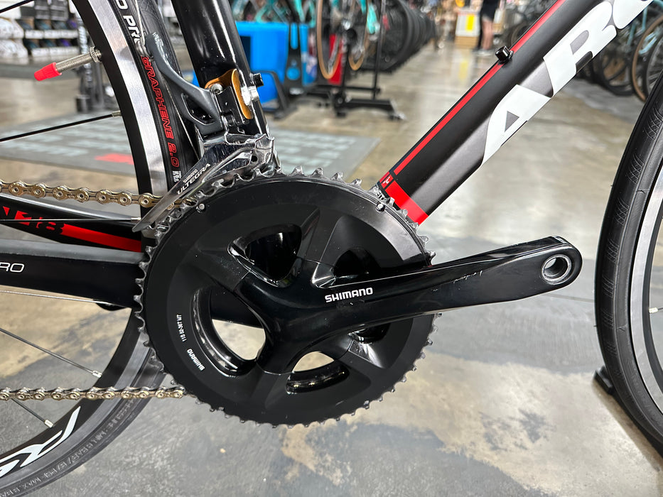 Argon 18 Gallium Pro Rim Shimano Ultegra 11 Speed - Black/Red 2014 DEMO