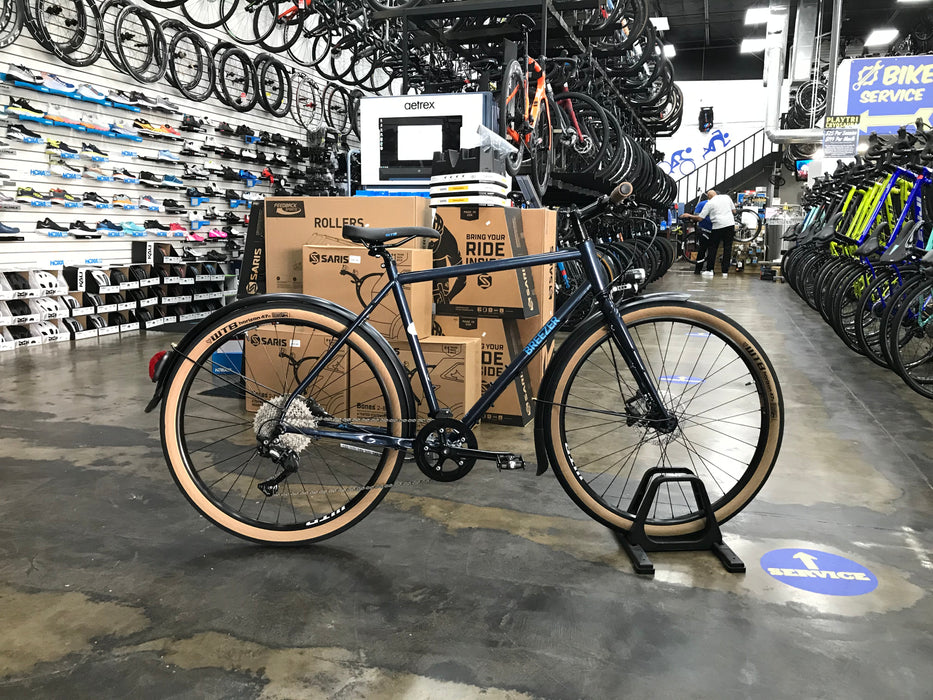 Breezer Bikes Doppler Cafe+ Shimano Deore 10 Speed - Deep Blue 2022