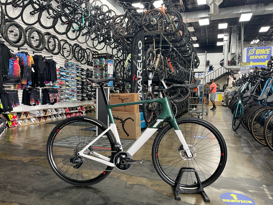 3T Exploro RaceMax SRAM Force AXS 2X 700C - Emerald/White 2022