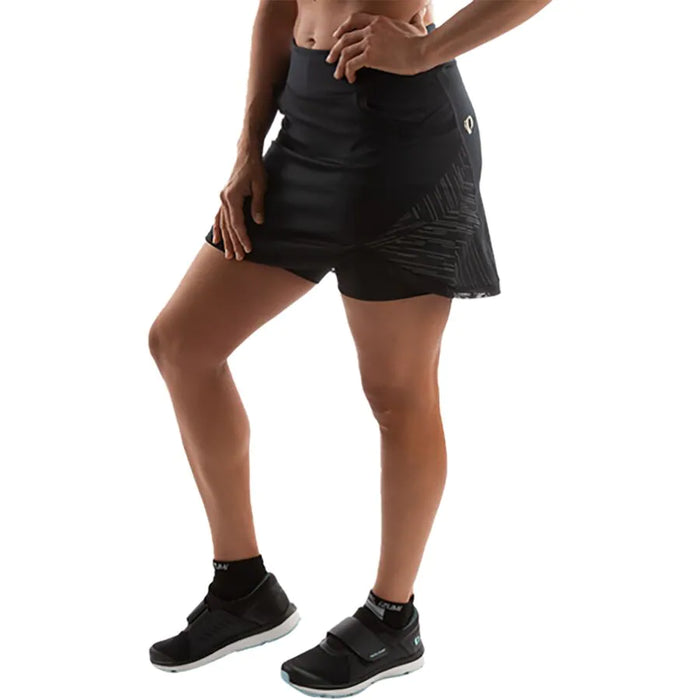 Women's Pearl Izumi Sugar Skirt-Black/Reflective