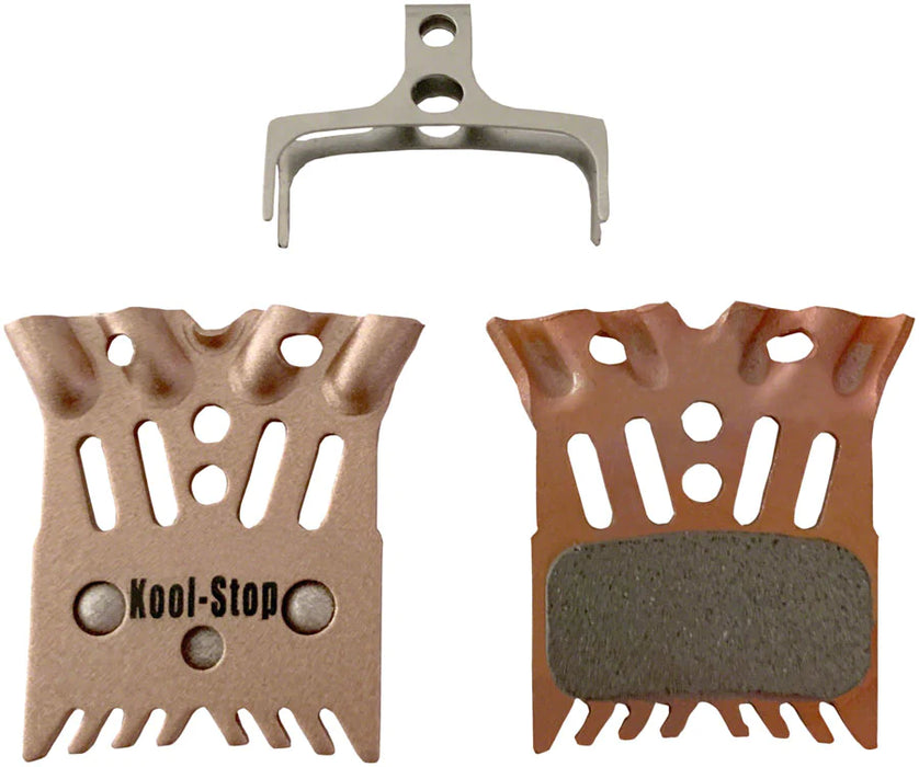 Kool-Stop Shimano XTR Disc Brake Pads - Sintered, Cooling Back Plate