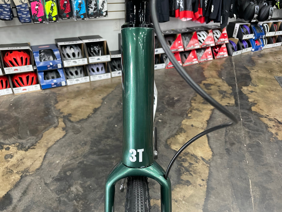 3T Exploro RaceMax SRAM Force AXS 2X 700C - Emerald/White 2022