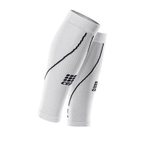 CEP RUN+ Compression Sleeves (White)